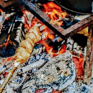 Charcoal Making with Camping